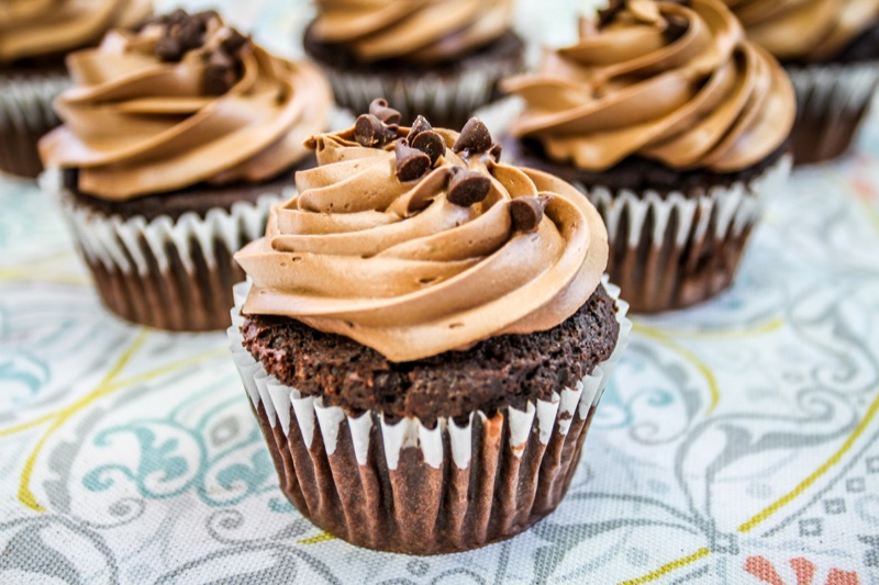 Double Chocolate cupcake